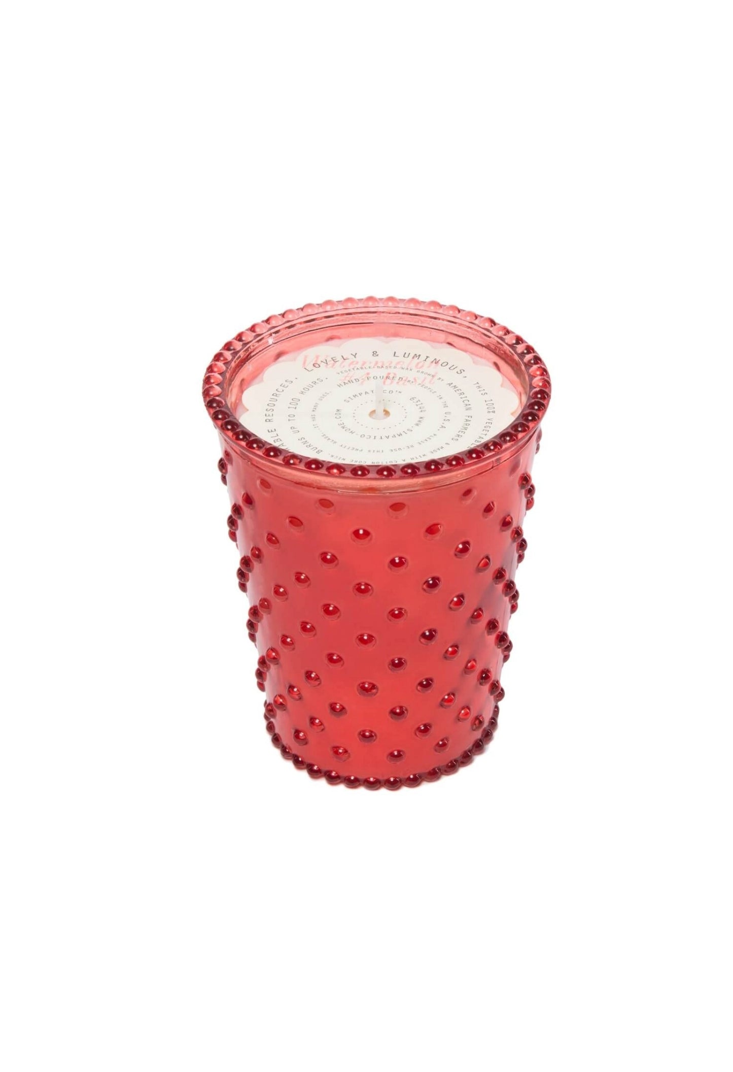 Watermelon Basil Candle