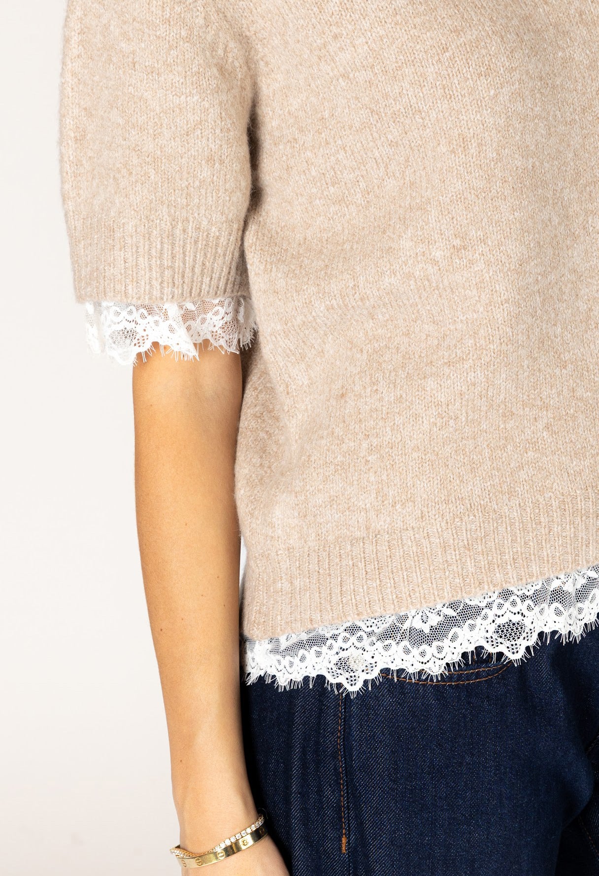 Ava Must Have Short Sleeve Sweater