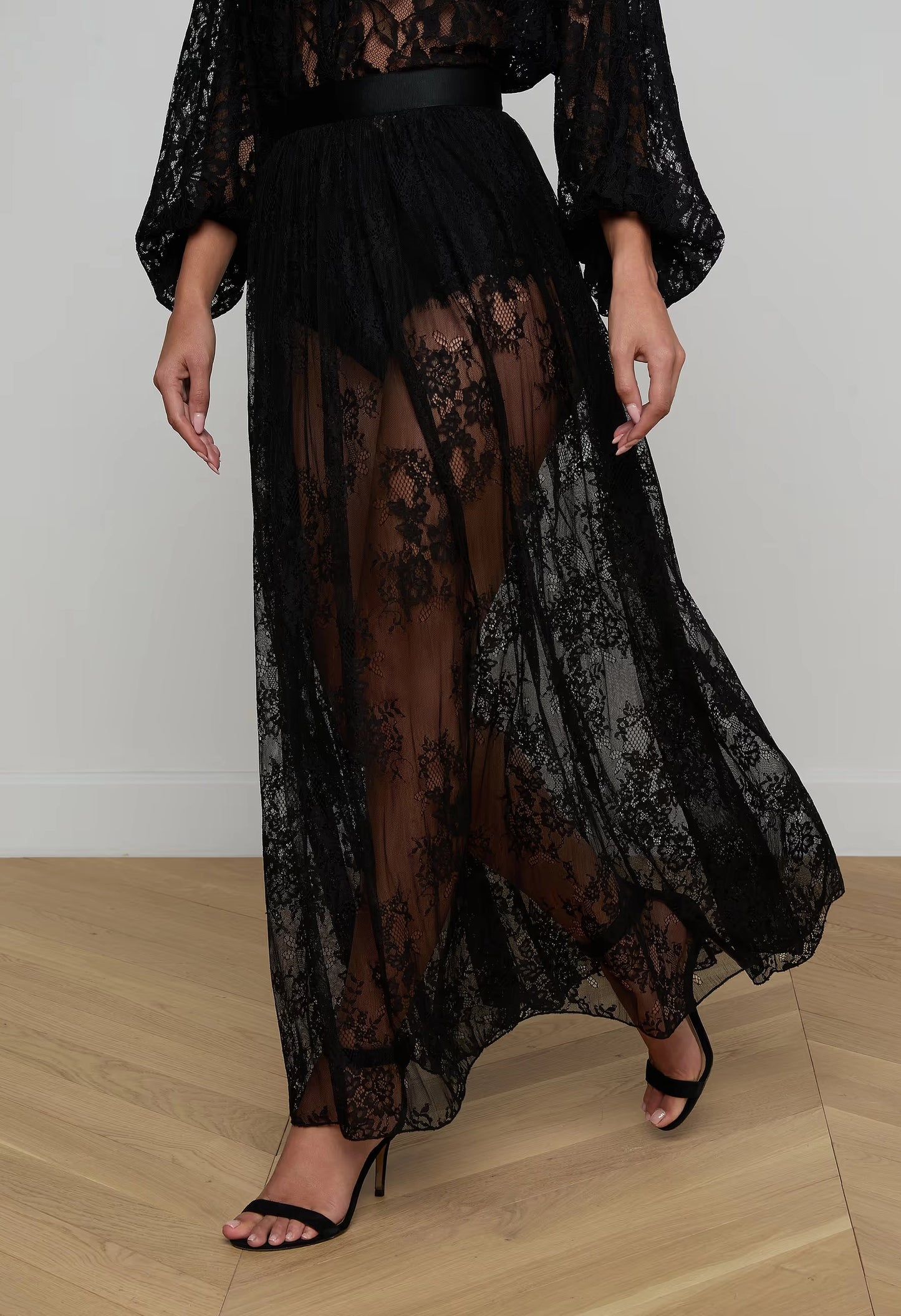 Alona Lace Maxi Skirt