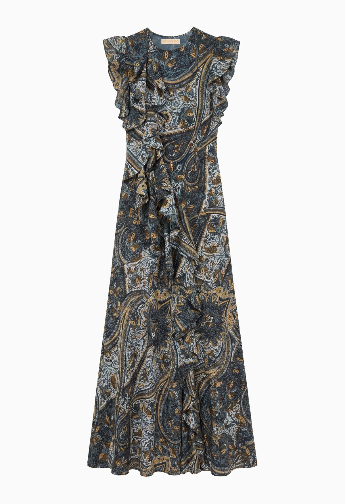 Ameline Sleeveless Silk Dress