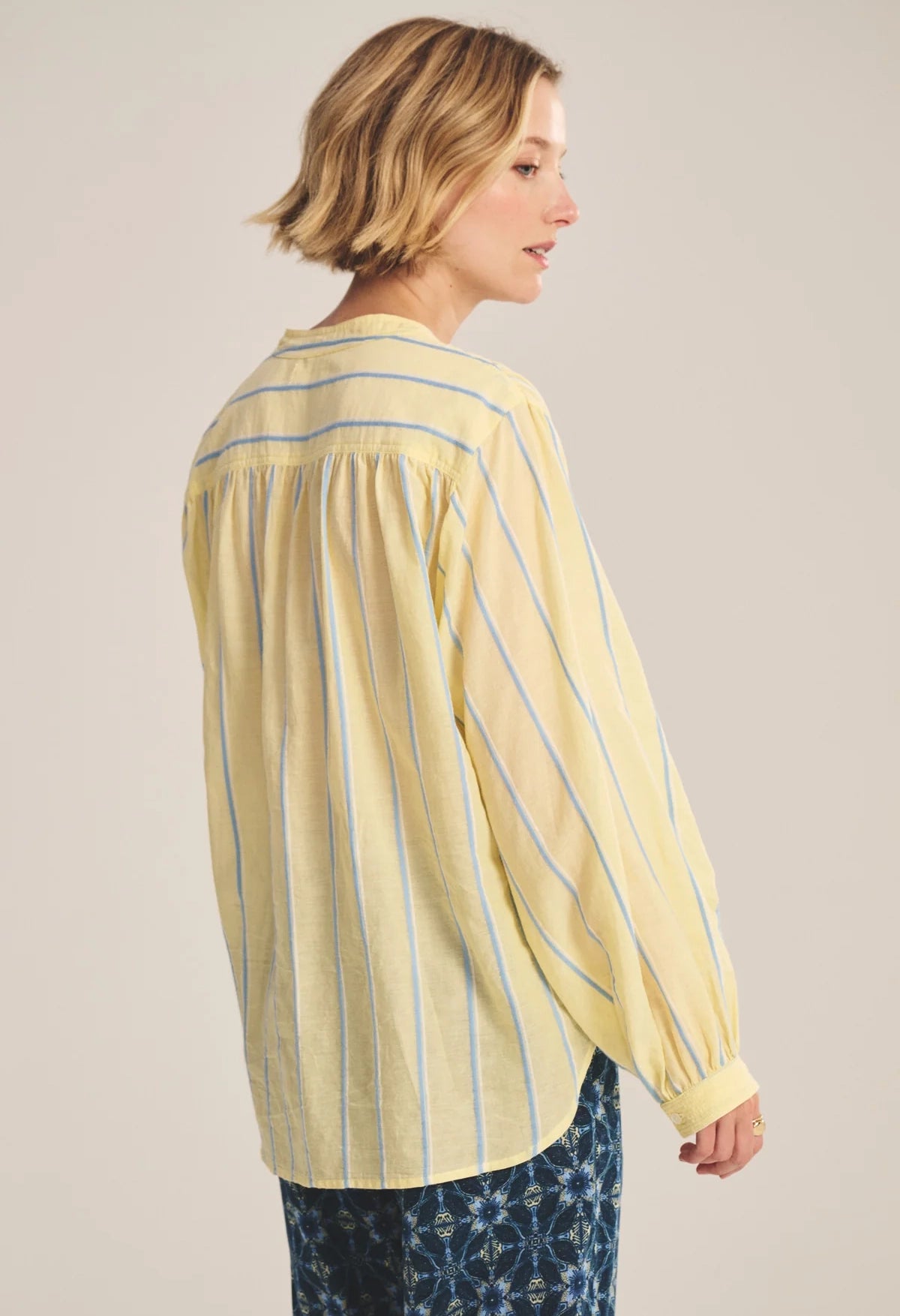 Analyn Yarn Dyed Stripes Top