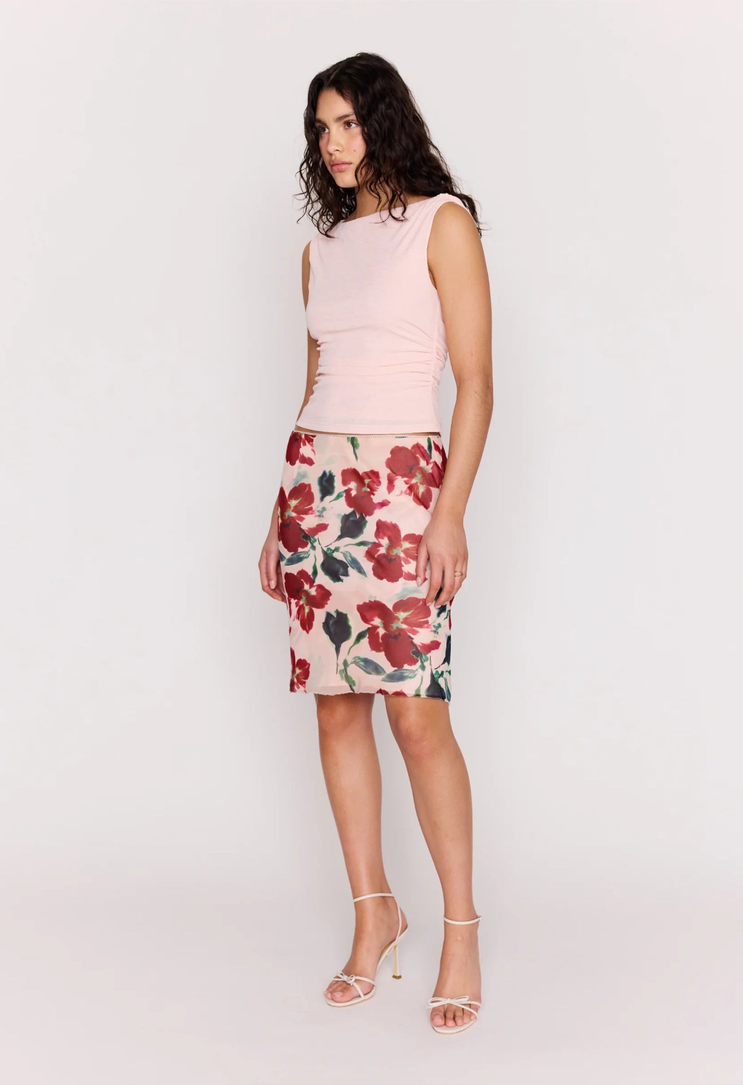 Arabella Bias Slip Skirt