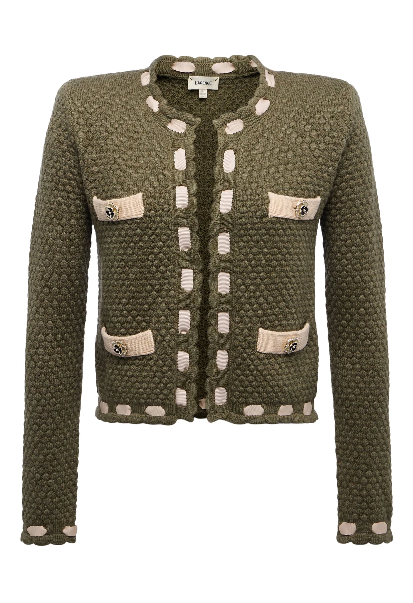 Astor Contrast Trim Cardi