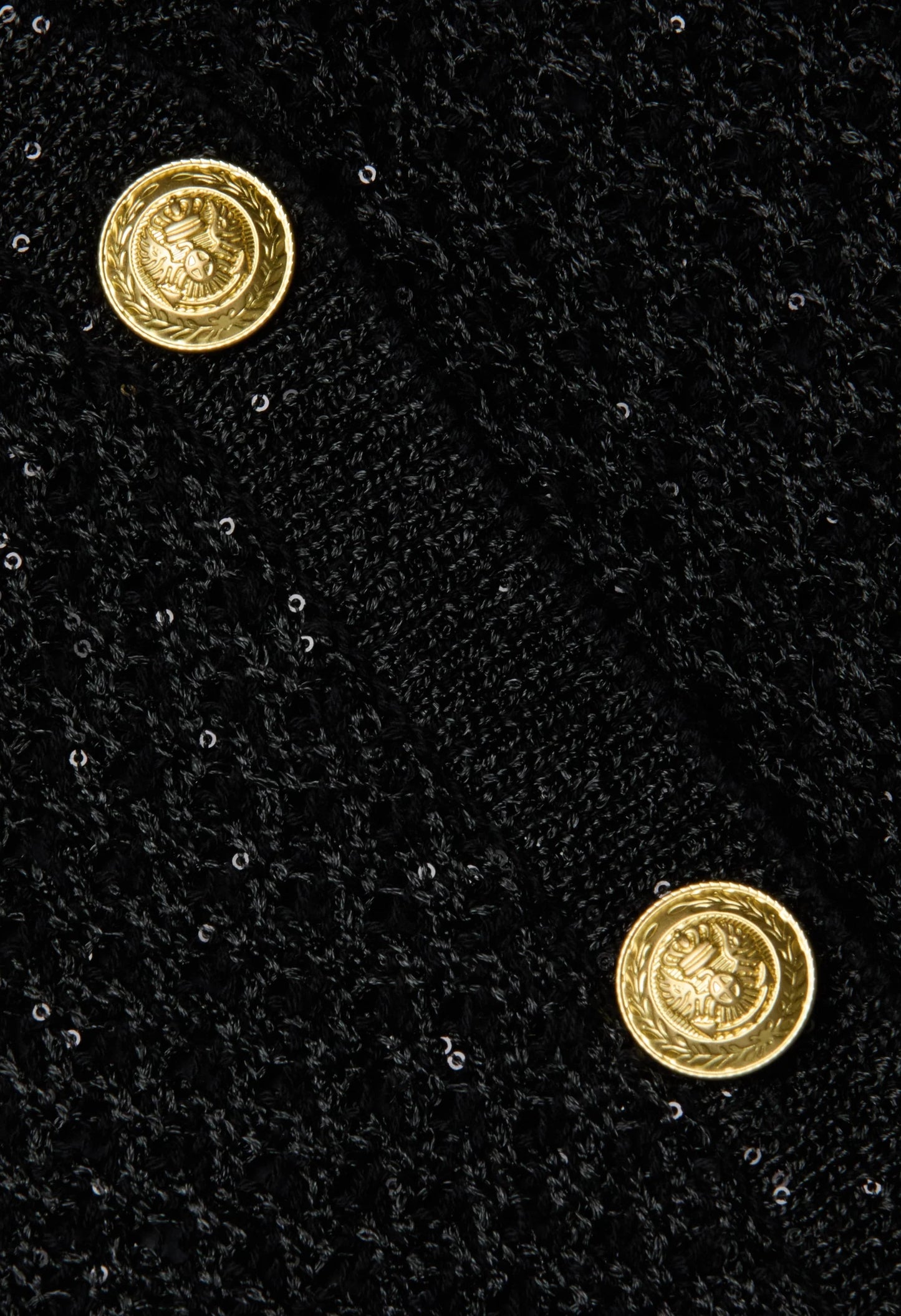 Blanca Sequin Crop Cardigan