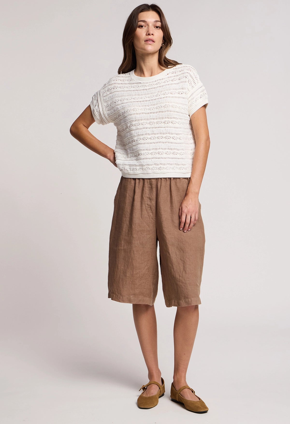Blossom Cotton Crochet Stitch Top