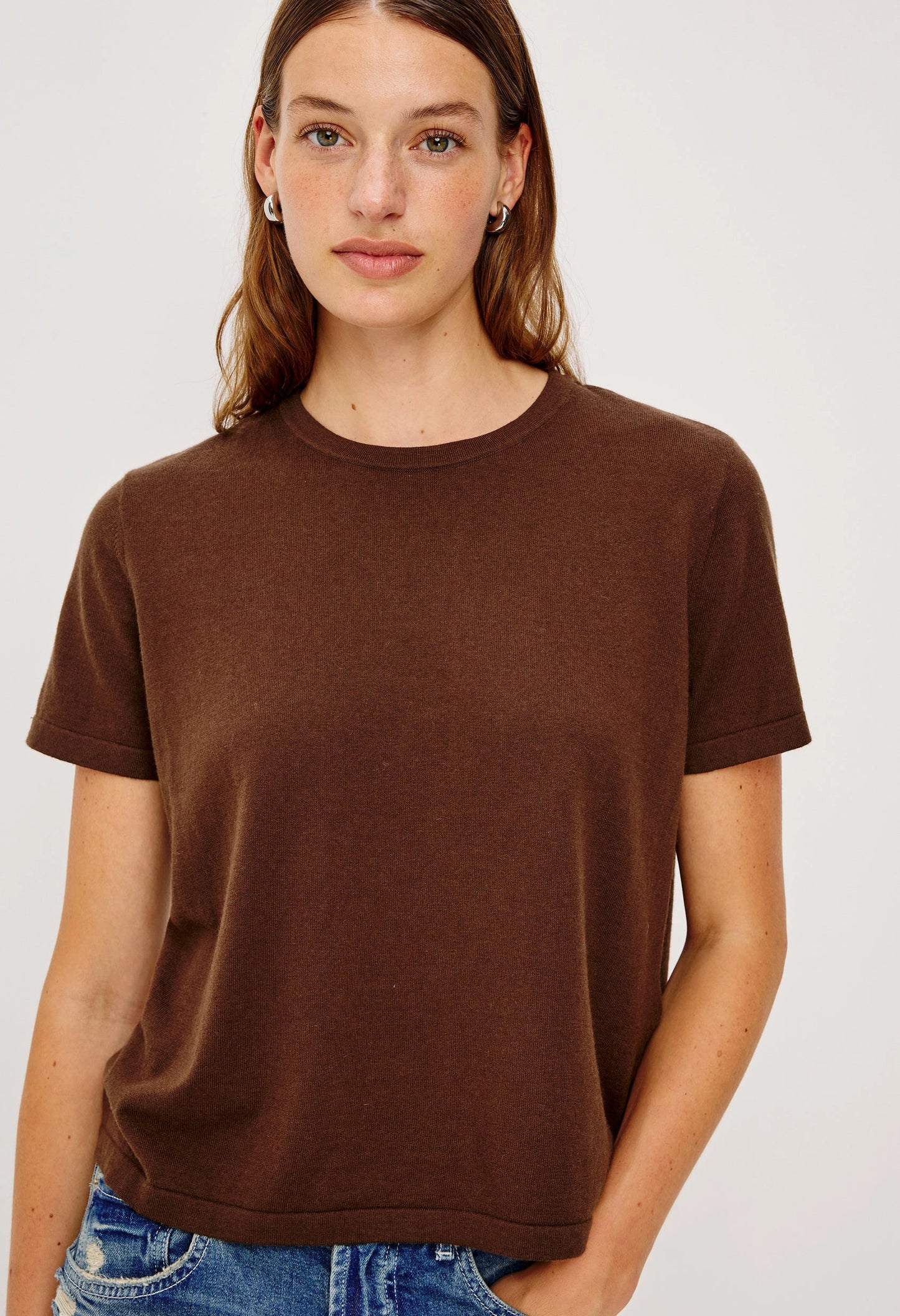 Cotton Cashmere T-Shirt
