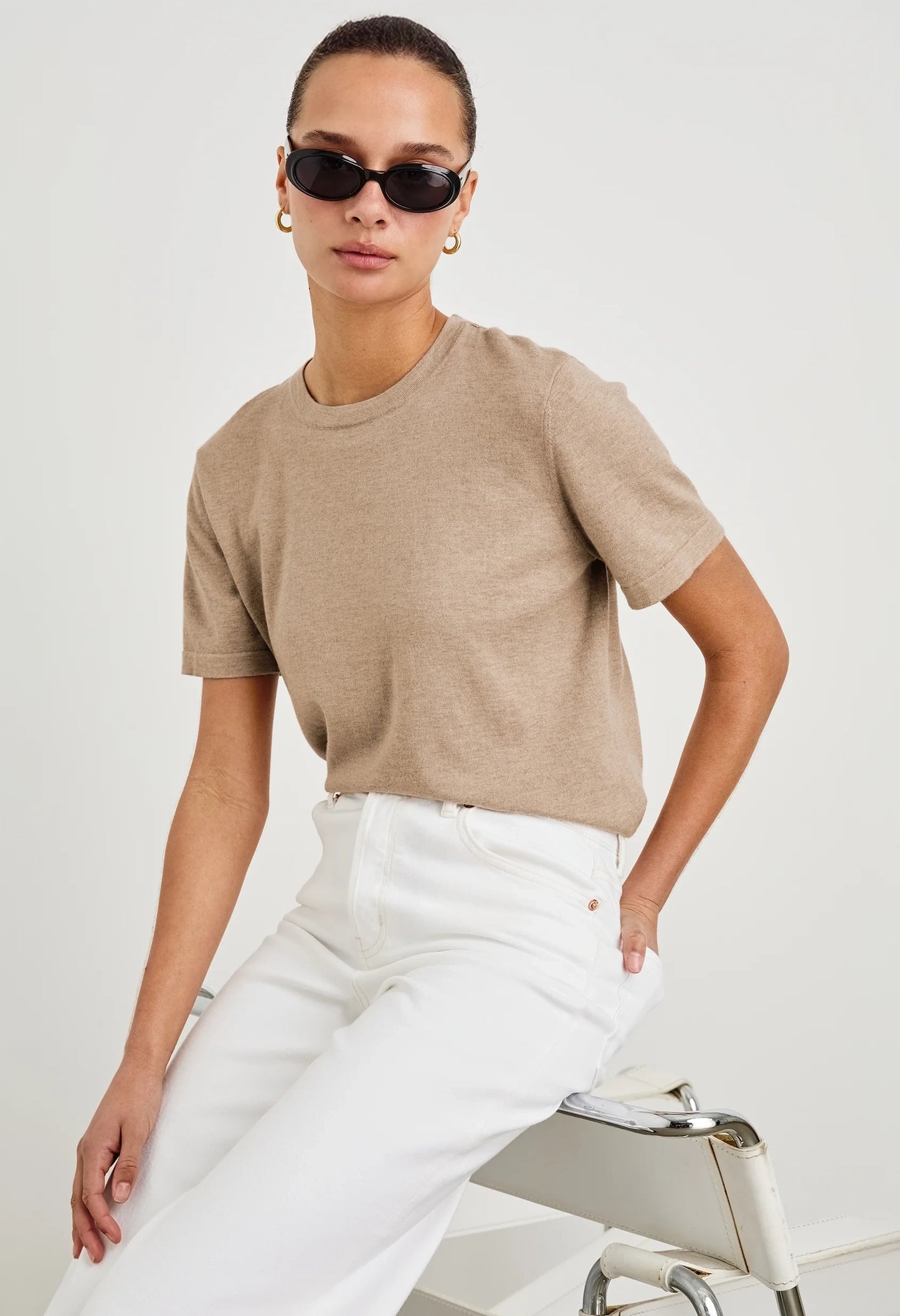 Cotton Cashmere T-Shirt