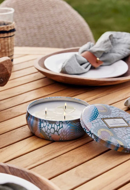 California Summers 3 Wick Tin