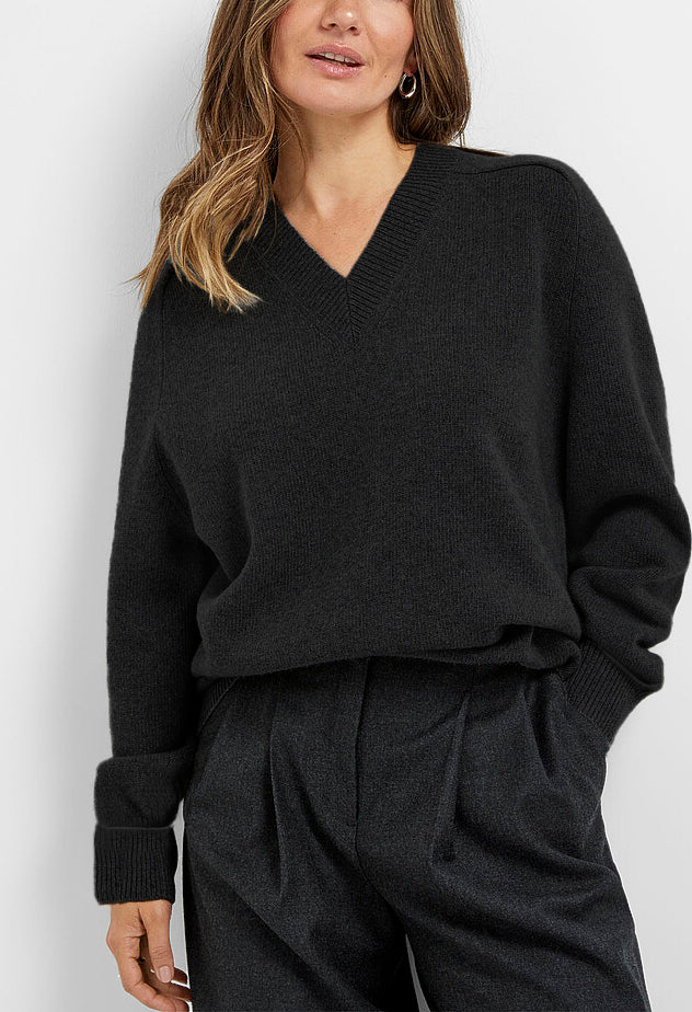 Black Cashmere Sweater