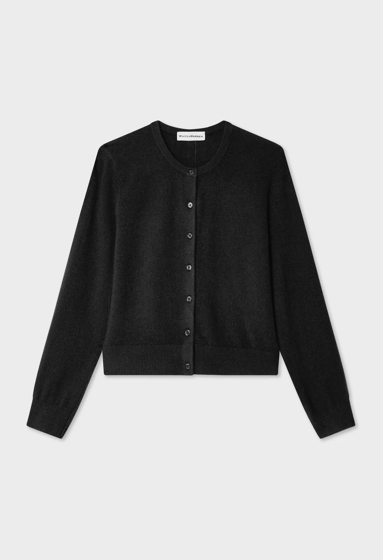 Cashmere Crewneck Cardigan