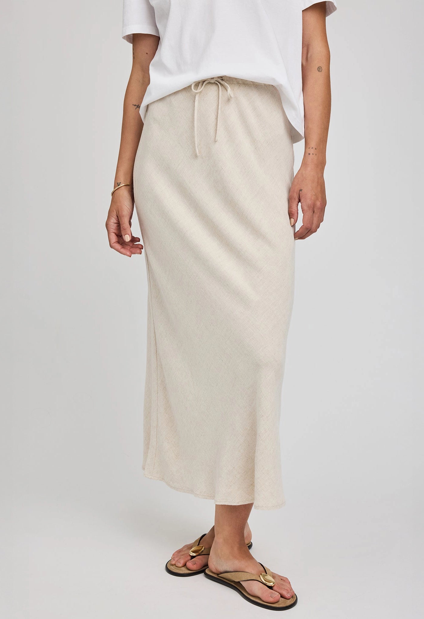 Cassia Linen Skirt