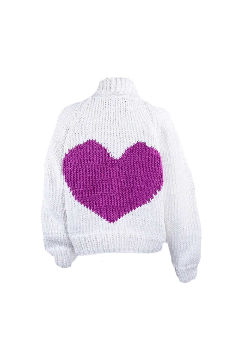 Long Cotton Heart Cardi