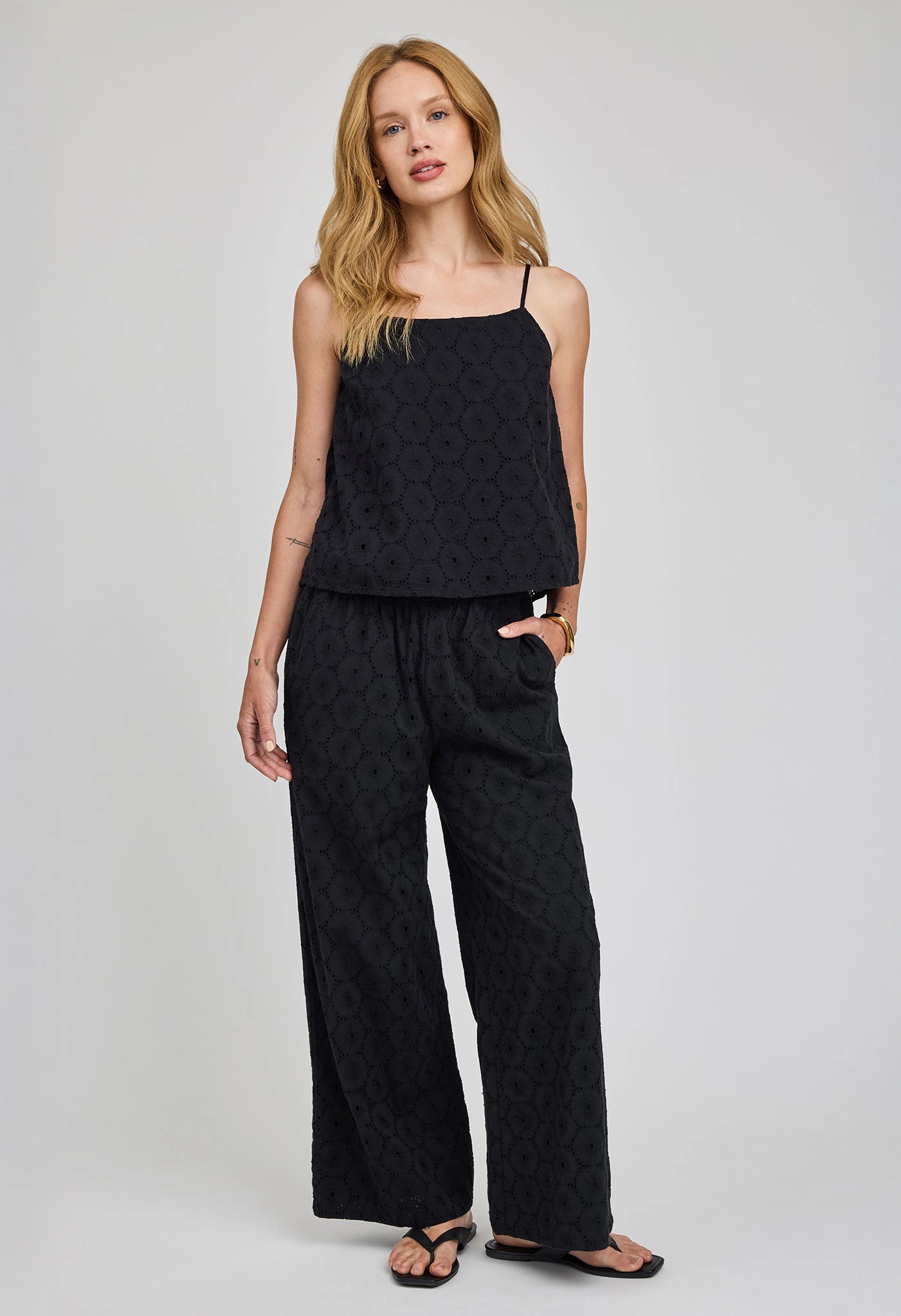 Elsie Eyelet Tank