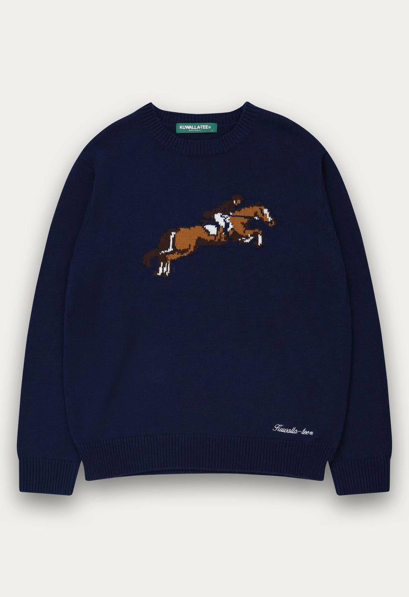 Equestrian Knit Crew