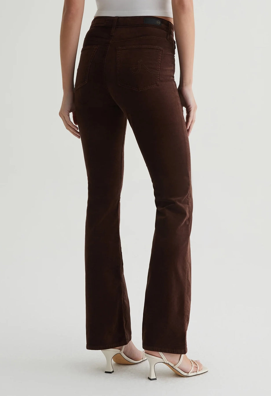 Farrah Boot Velvet High Rise