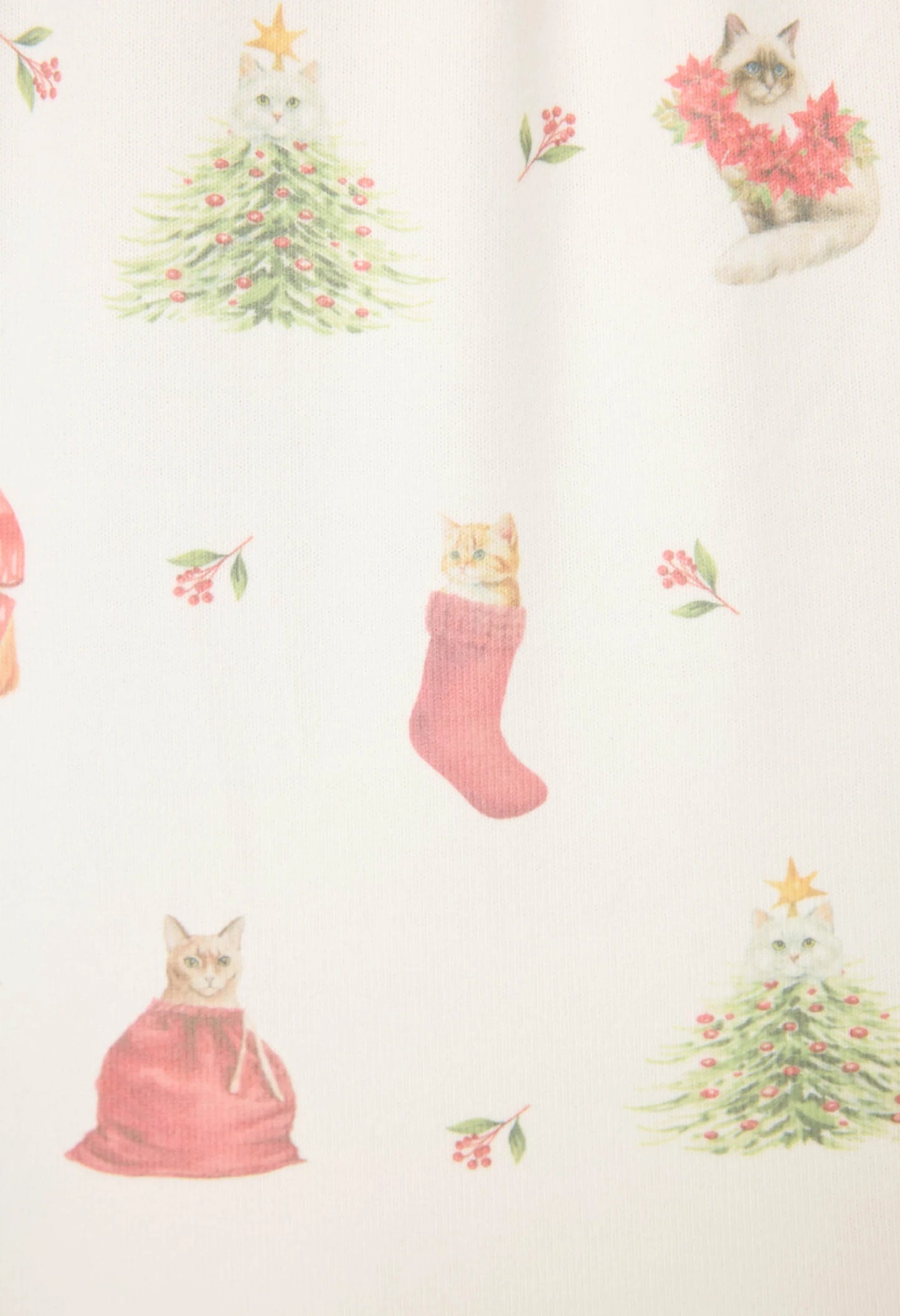 Feline Festive Pj Set