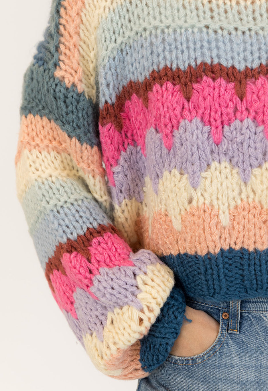 Hannah Handmade Crewneck Pullover