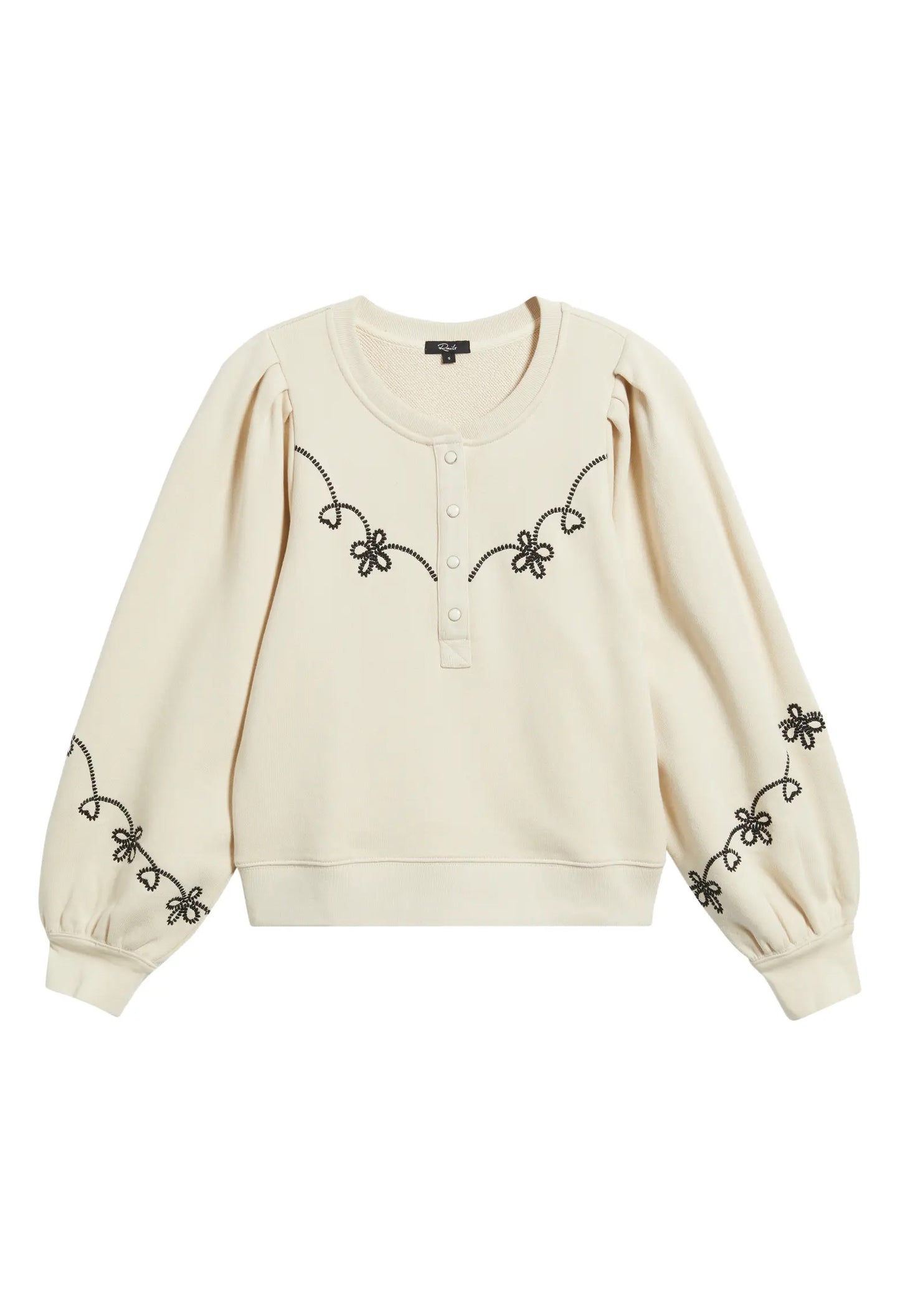Hanne Puff Shoulder Sweatshirt