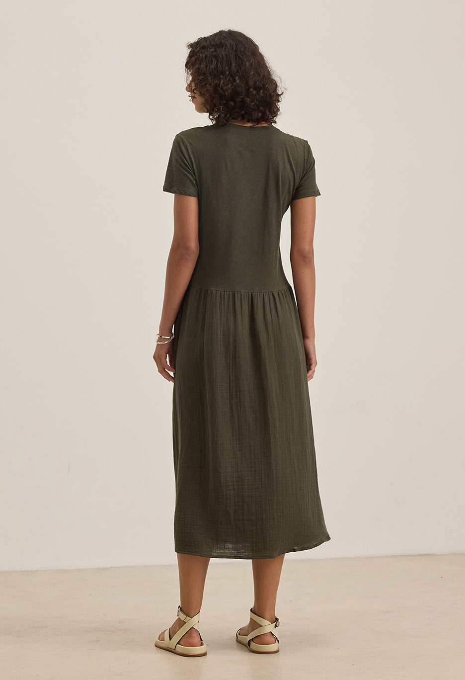 Itza Cotton Slub Dress