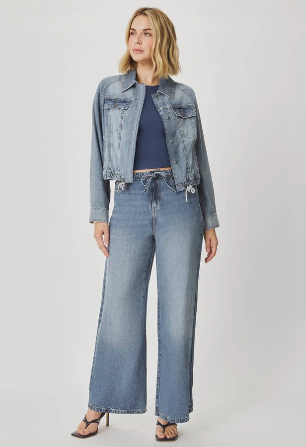 Lounge Denim Crop Pant