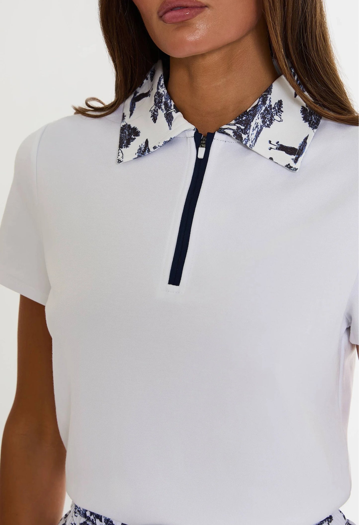 Ottavia Top Evening Golf Toile