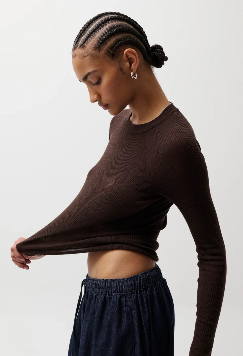 Juno Merino Blend Featherweight Sweater