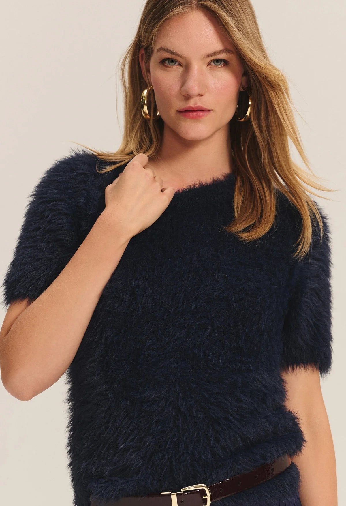 Kit Feather Yarn Sweater