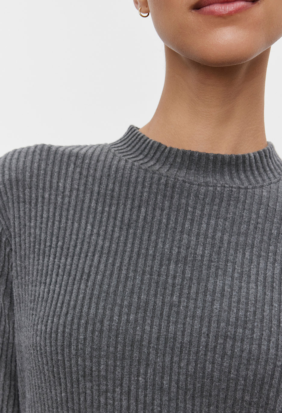 Liz Triblend Cozy Rib Dress