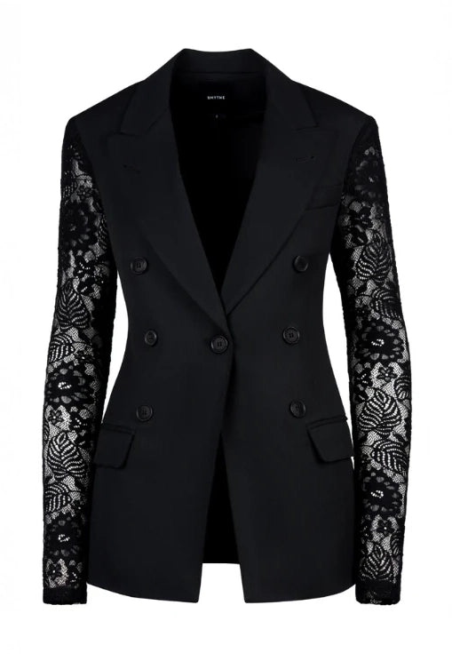 Lace Sleeve Not A Db Blazer
