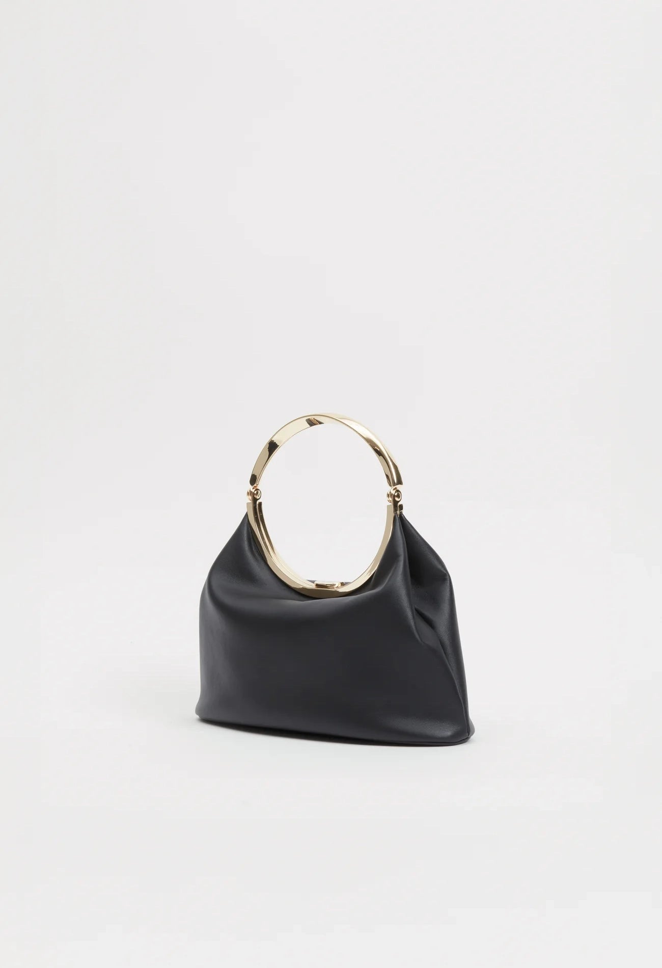 Luca Leather Top Handle Bag