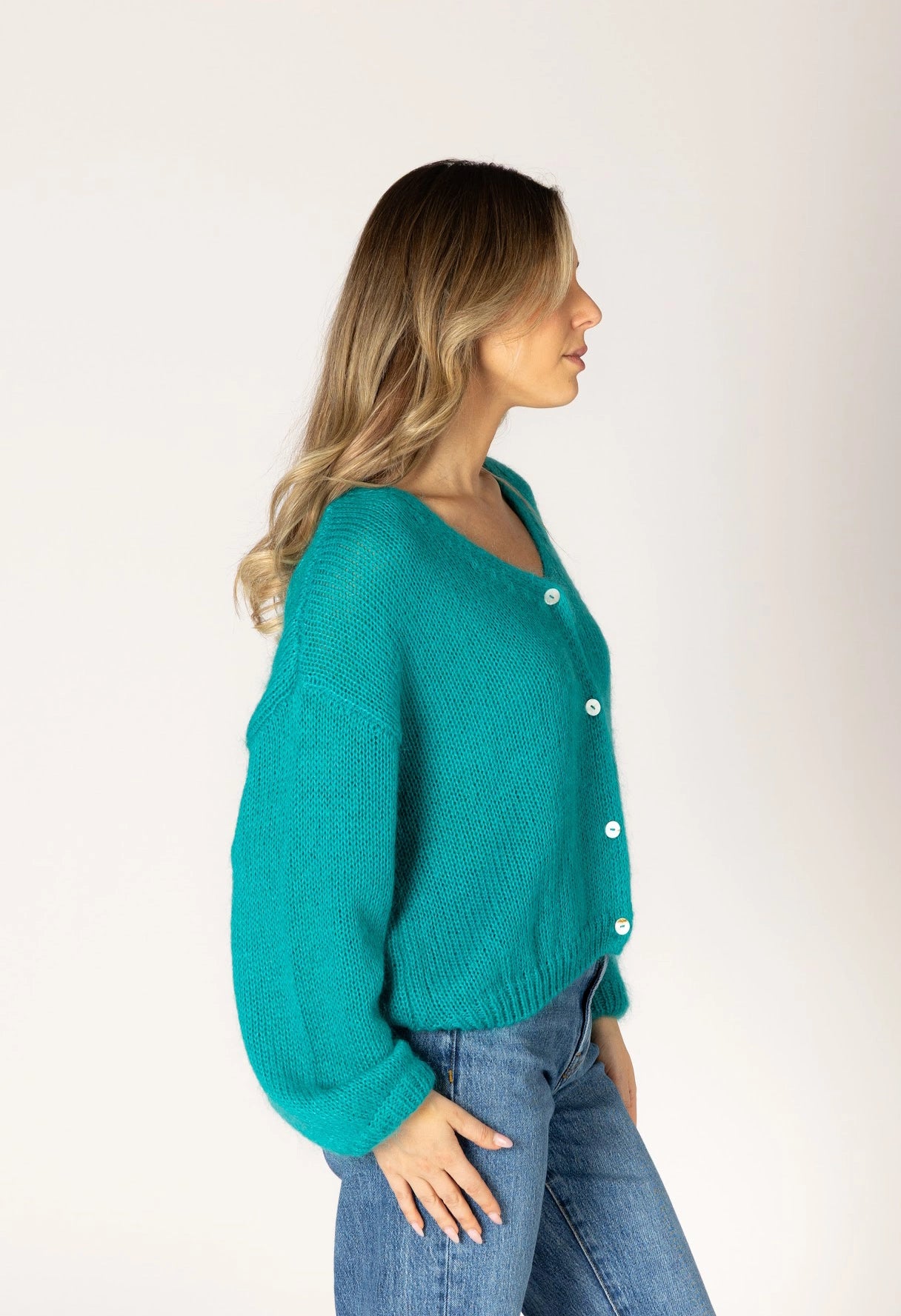 Maya Mohair Cardigan