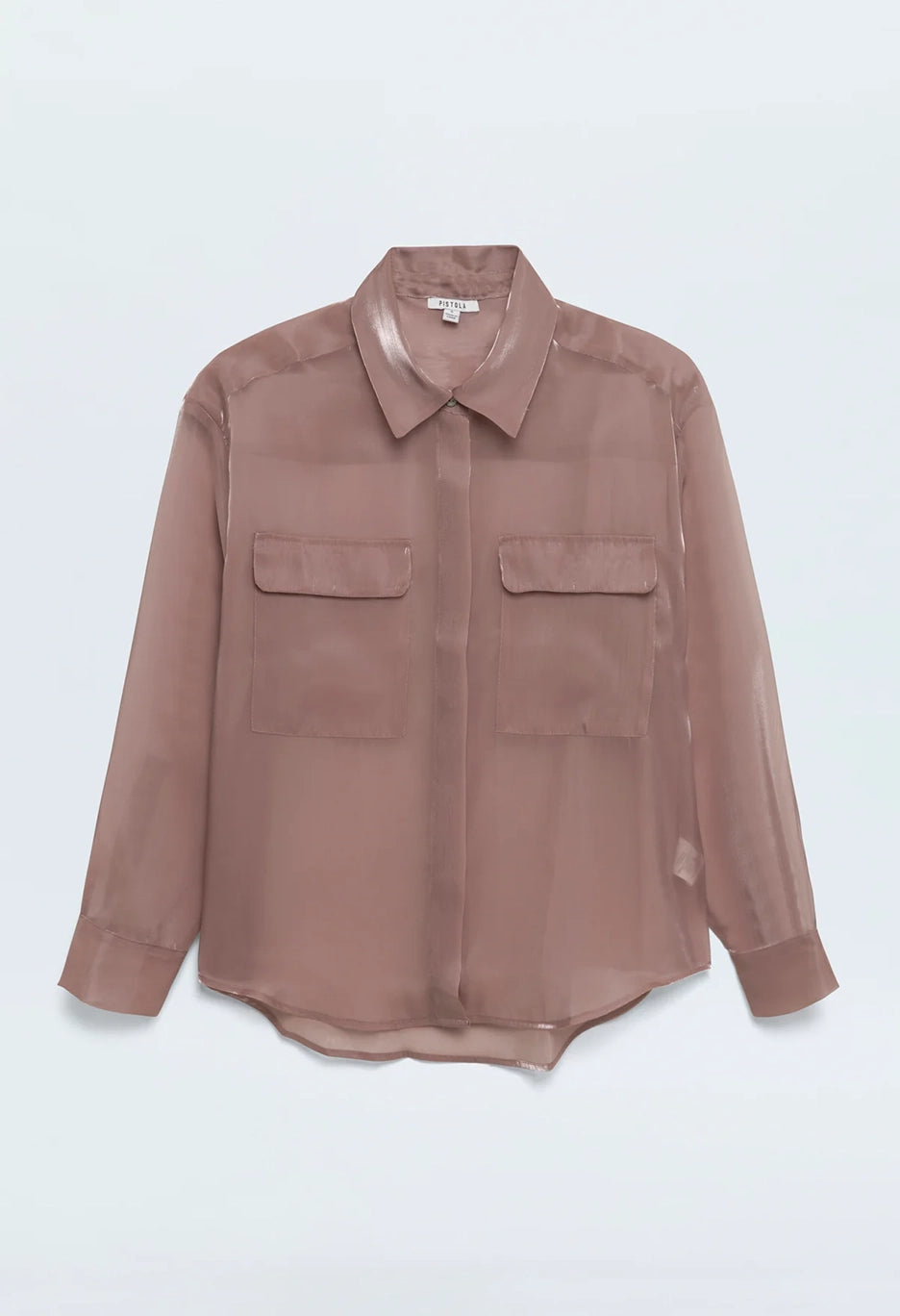Miranda Sheer Organza Shirt