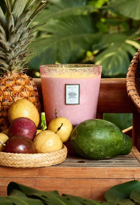 Napali Passion Fruit 3 Wick Hearth Candle