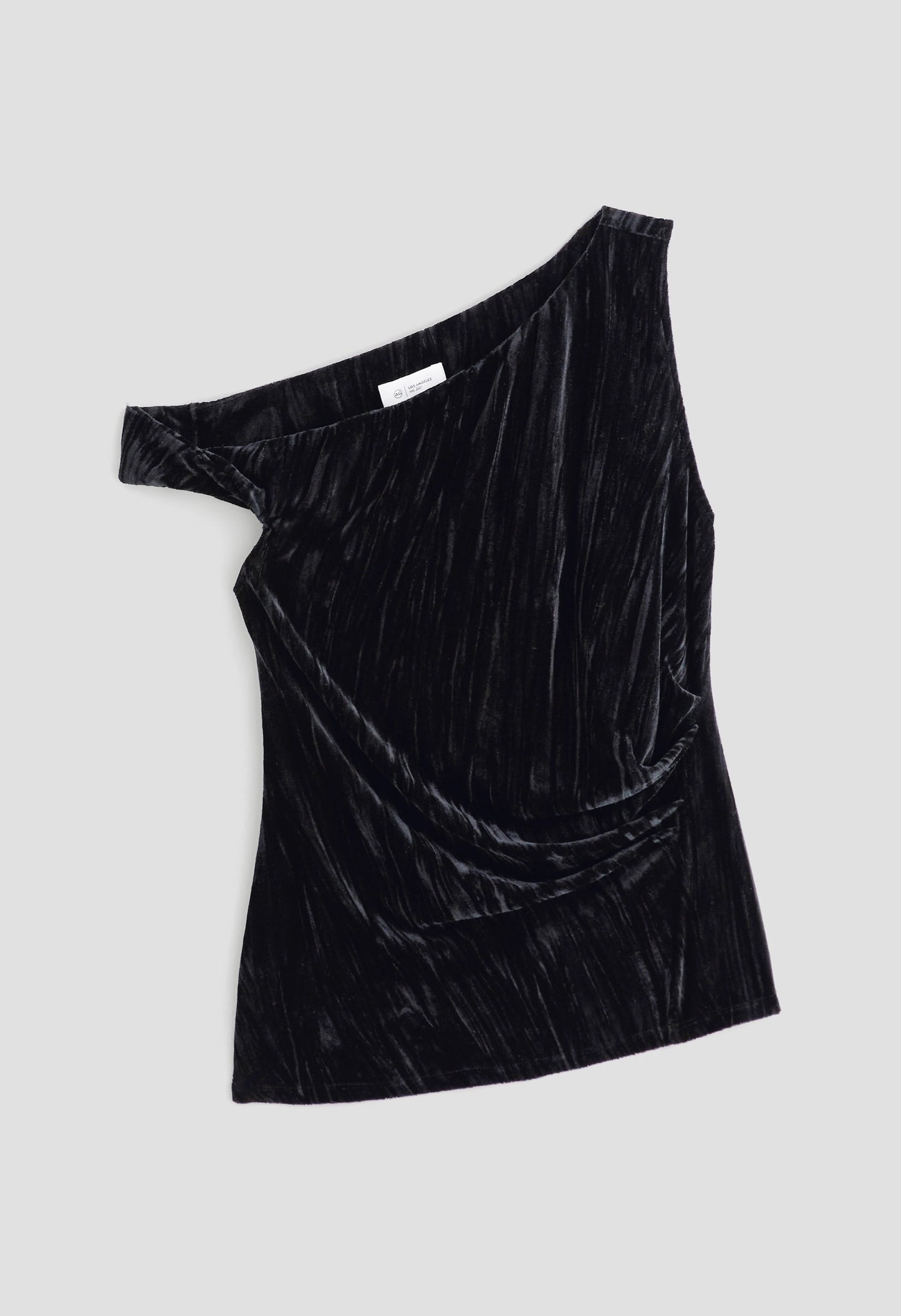 Rachel Velvet Cold Shoulder Top