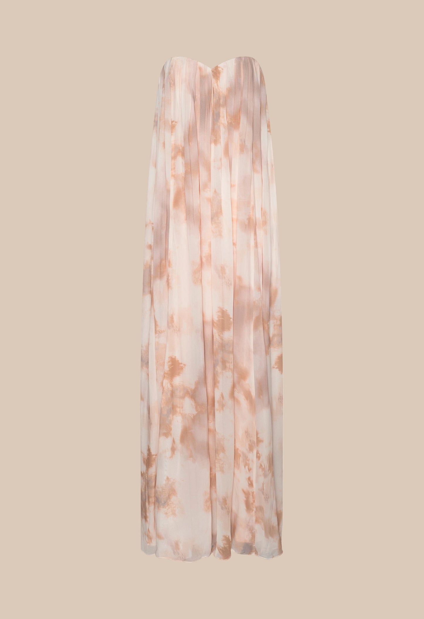 Raine Wire Strapless Gown