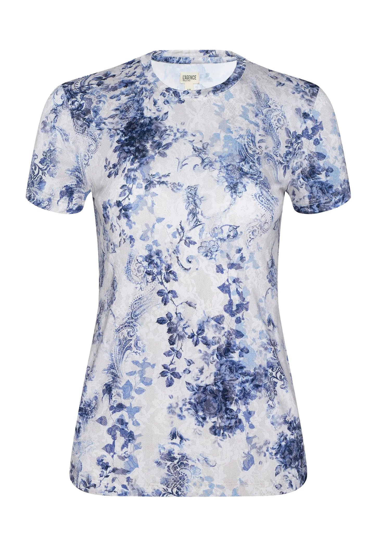 Ressi Fitted Tee Lace Paisley