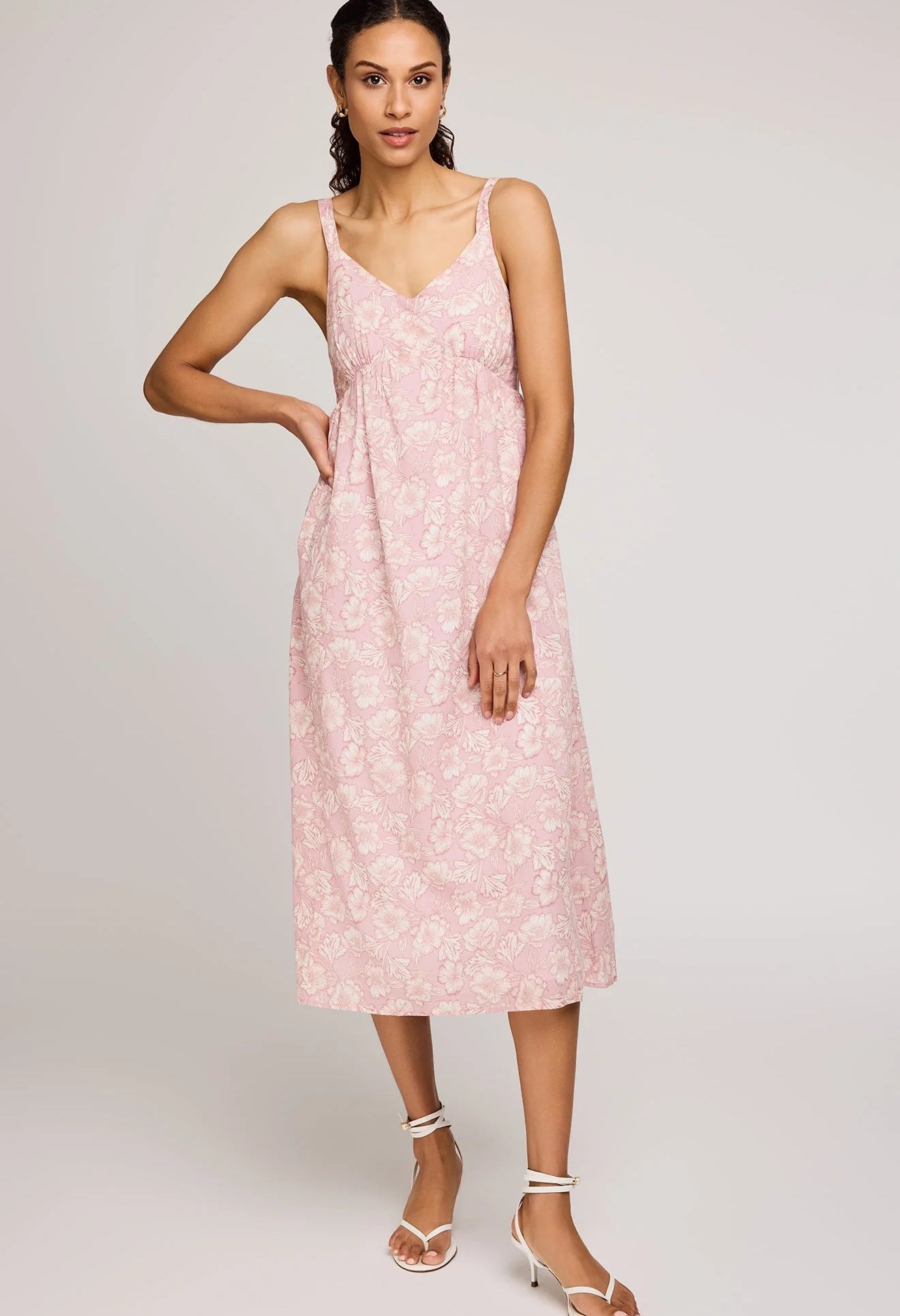 Rosalie Floral Midi Dress