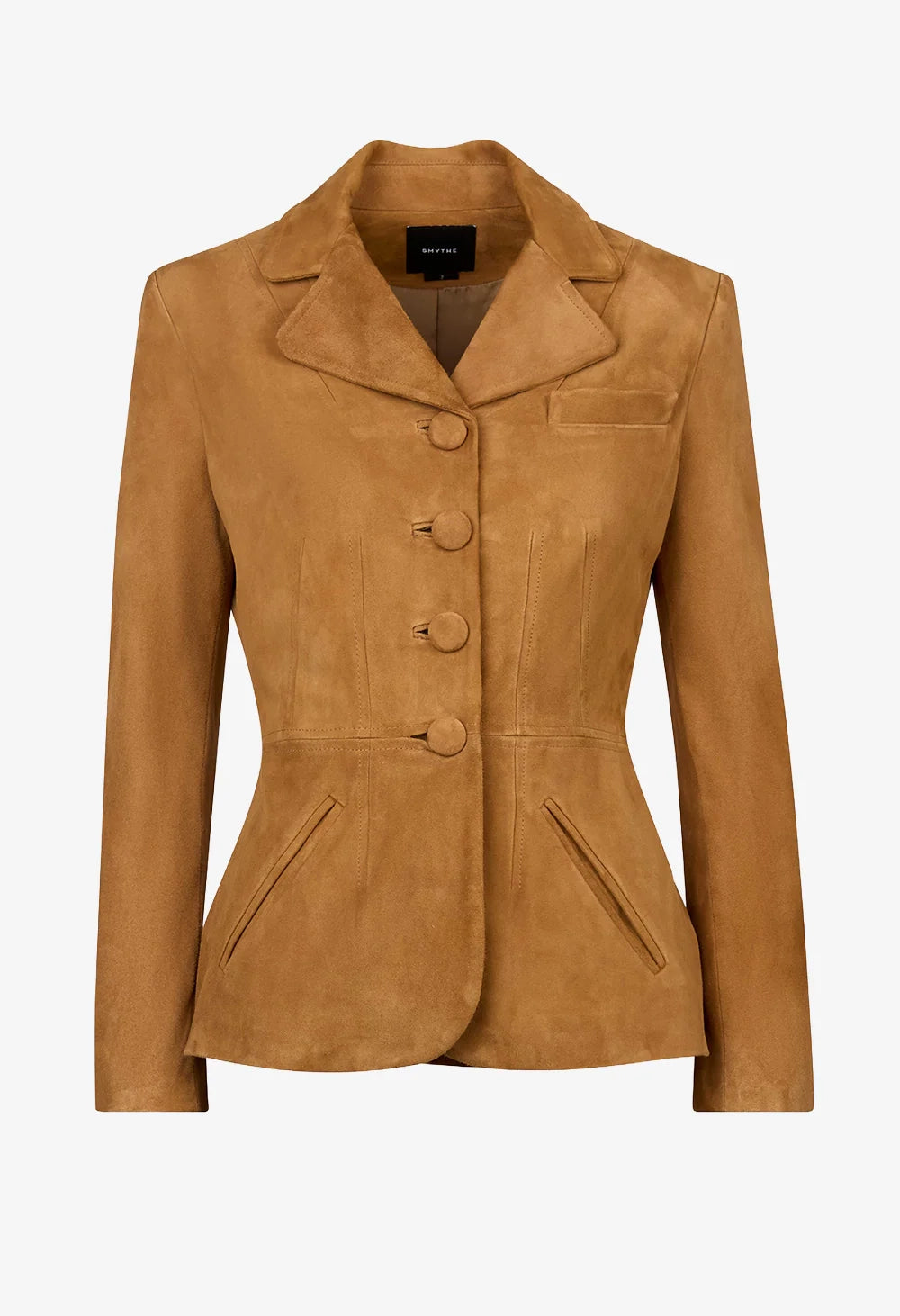 Shrunken Suede Blazer