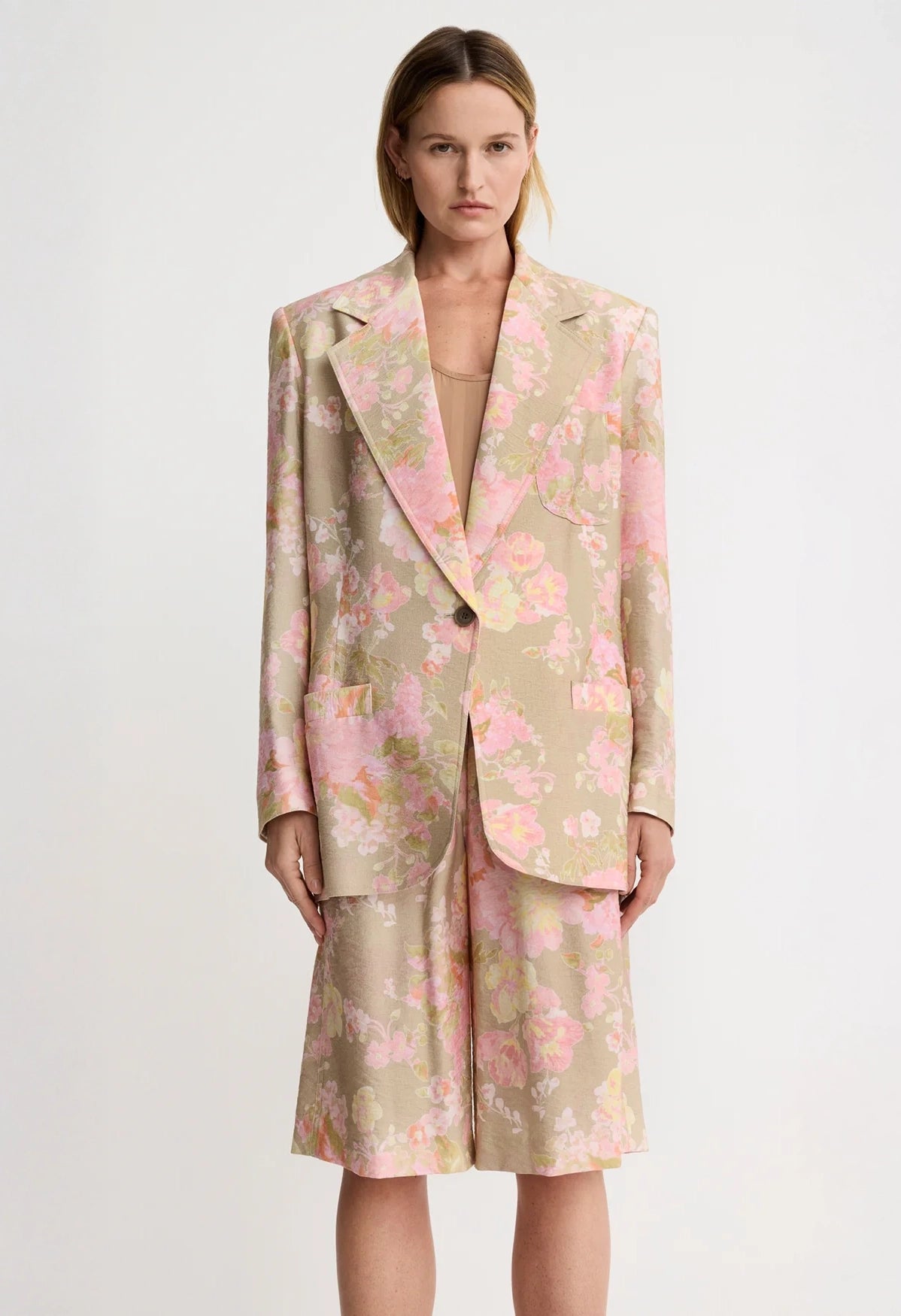 Notched Lapel Blazer