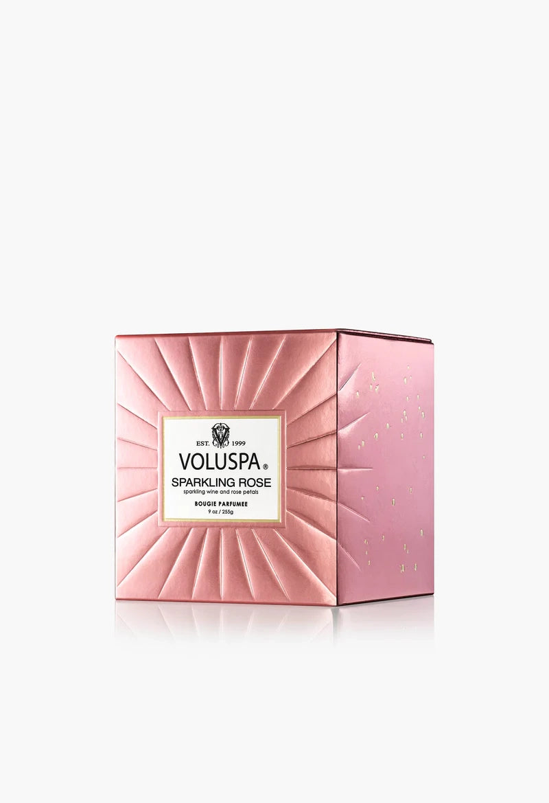 Sparkling Rose 9 oz Classic Candle