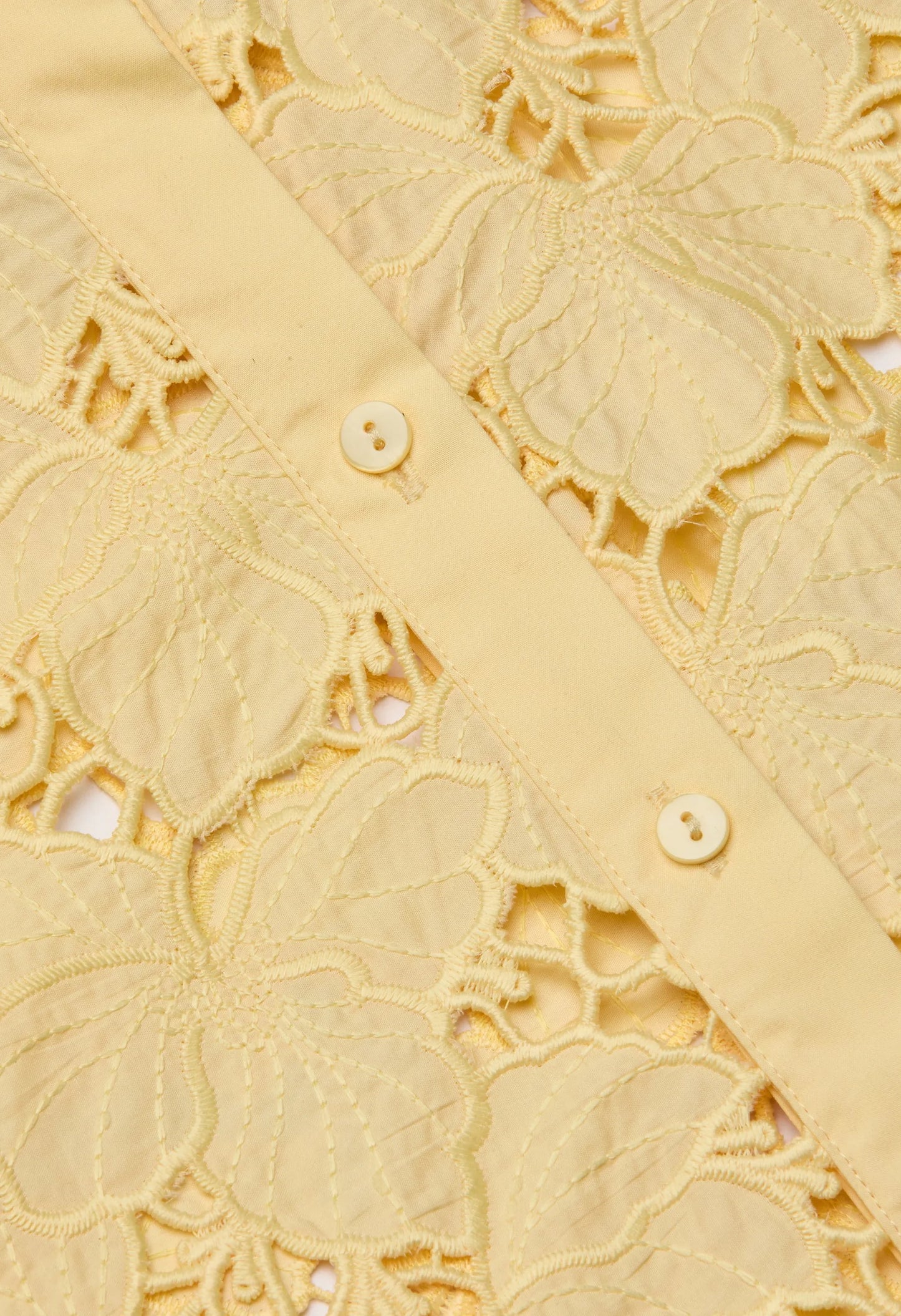 Seychelle Cropped Eyelet Blouse
