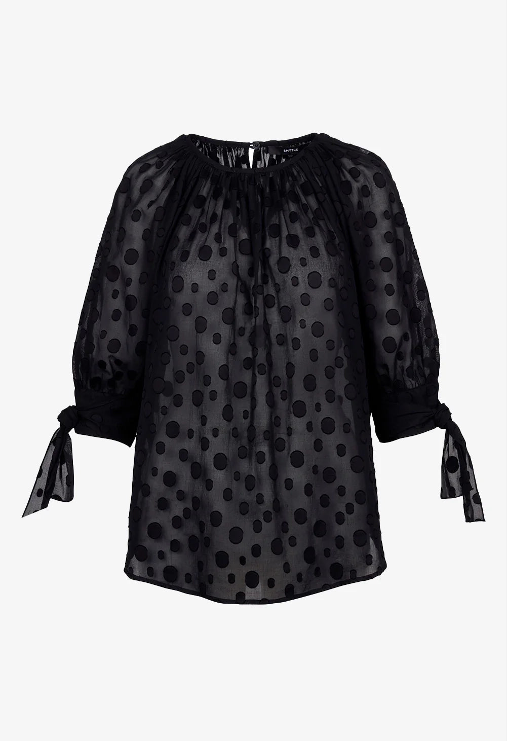 Tie Sleeve Blouse