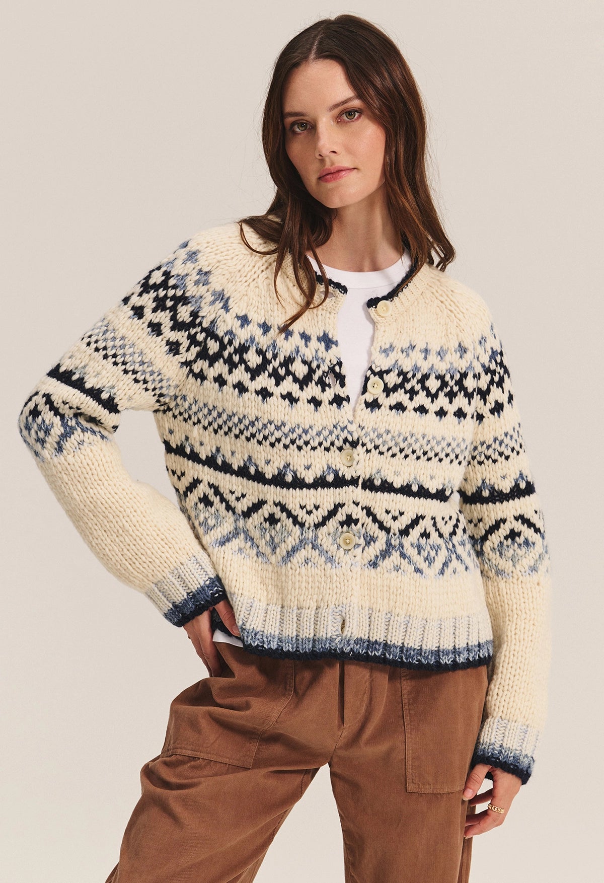 Tovah Ombre Fair Isle Sweater