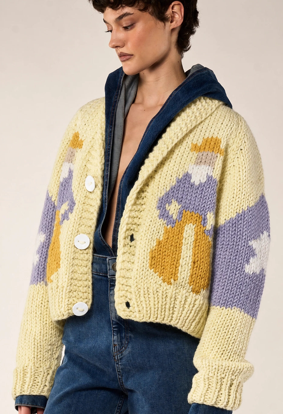 Short Cowboy Cardi