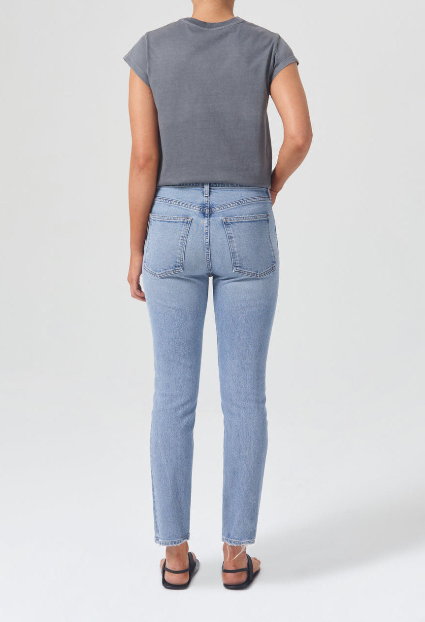 Willow Mid Rise Slim Crop
