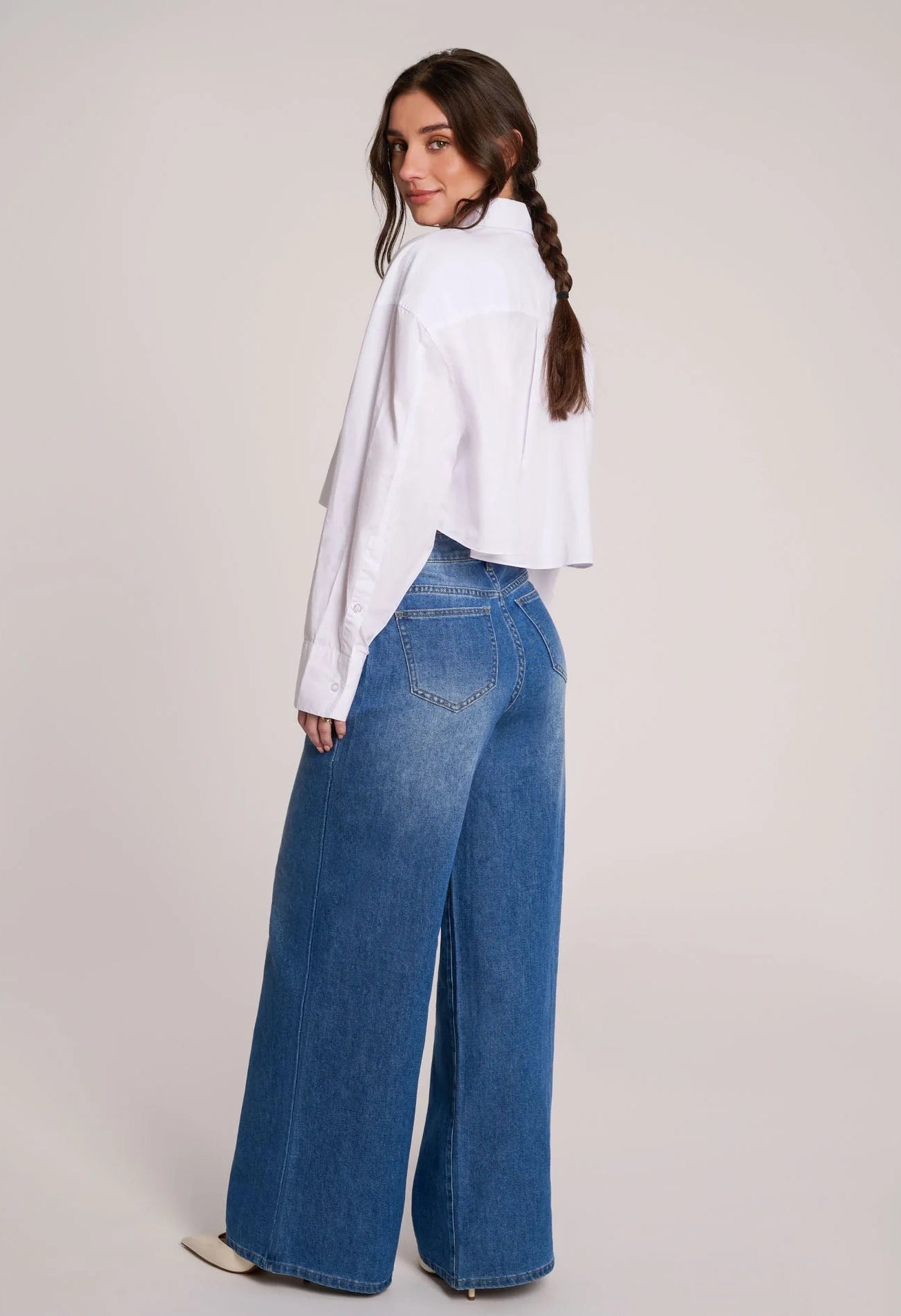 Lily Wide High Rise Jean