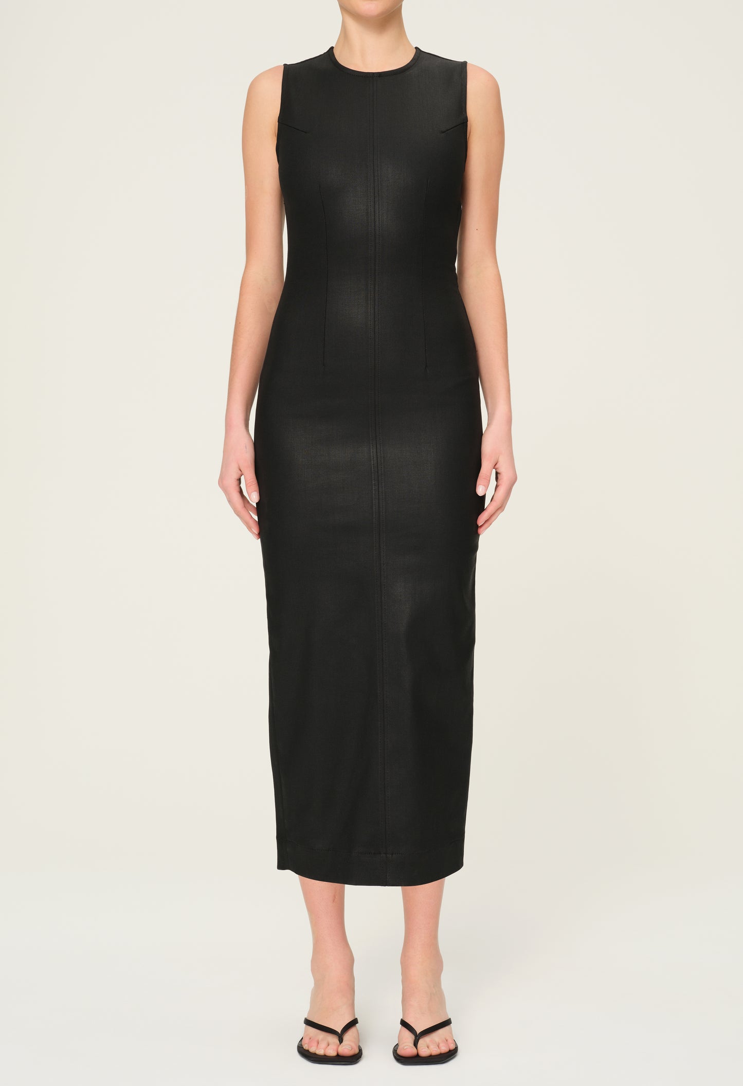 Esme Dress Black Coated