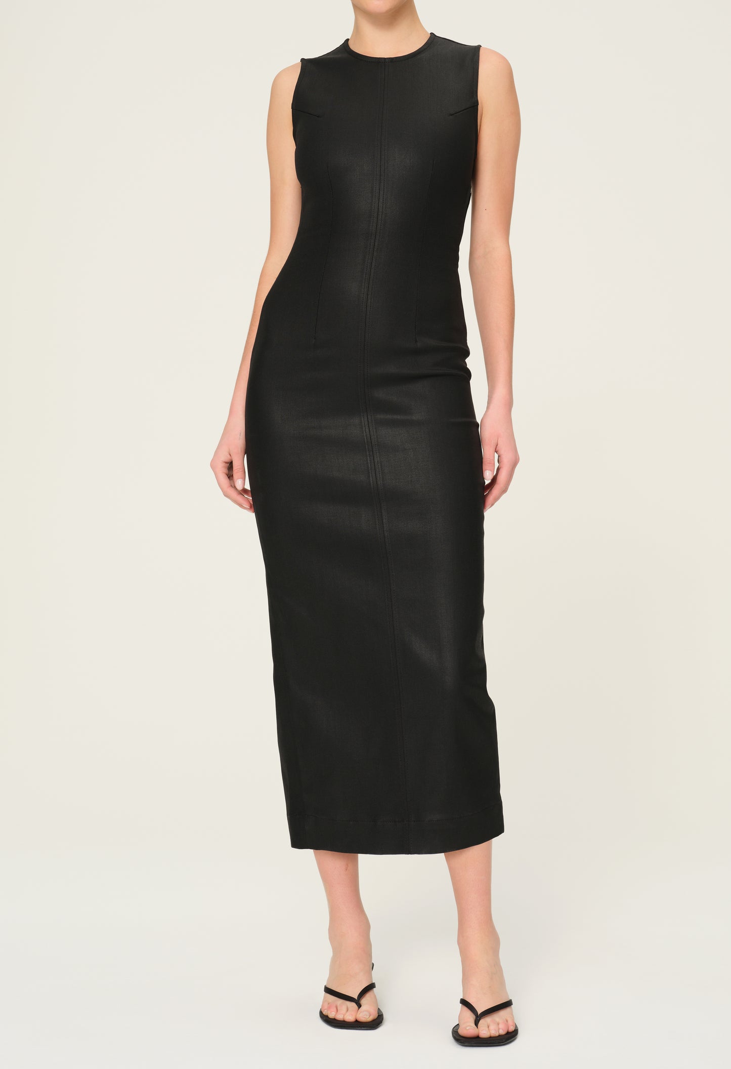 Esme Dress Black Coated