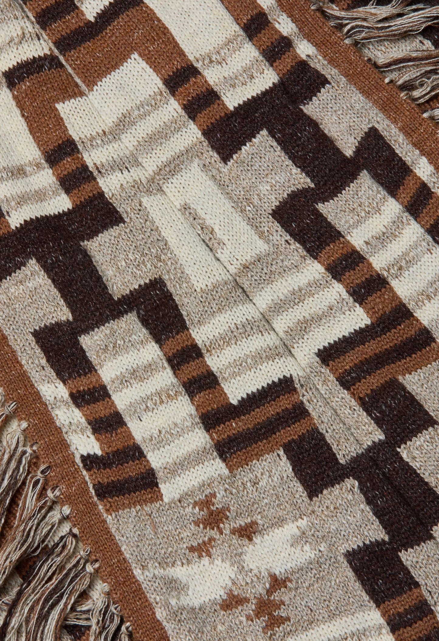 Jair Jacquard Fringe Cardigan