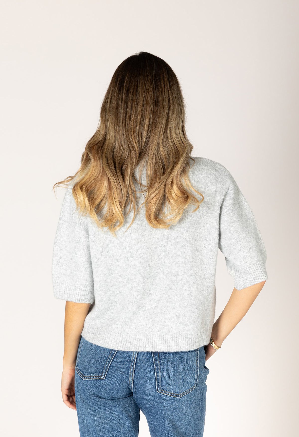 Aimee Novelty Short Sleeve Cardigan